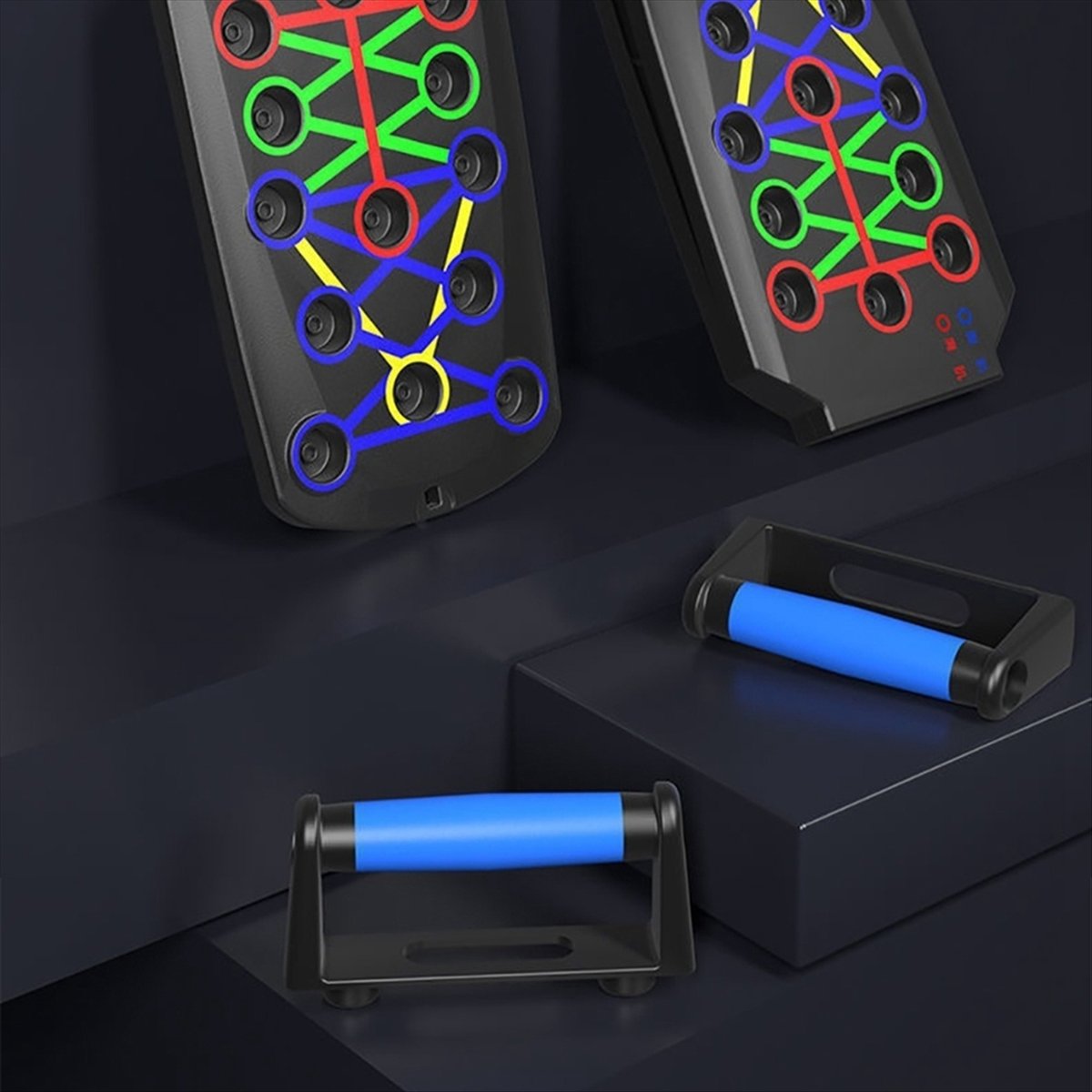 ポータブル折りたたみ式プッシュアップボード - 総合的な体幹 - Push Up Board のレビューと価格
