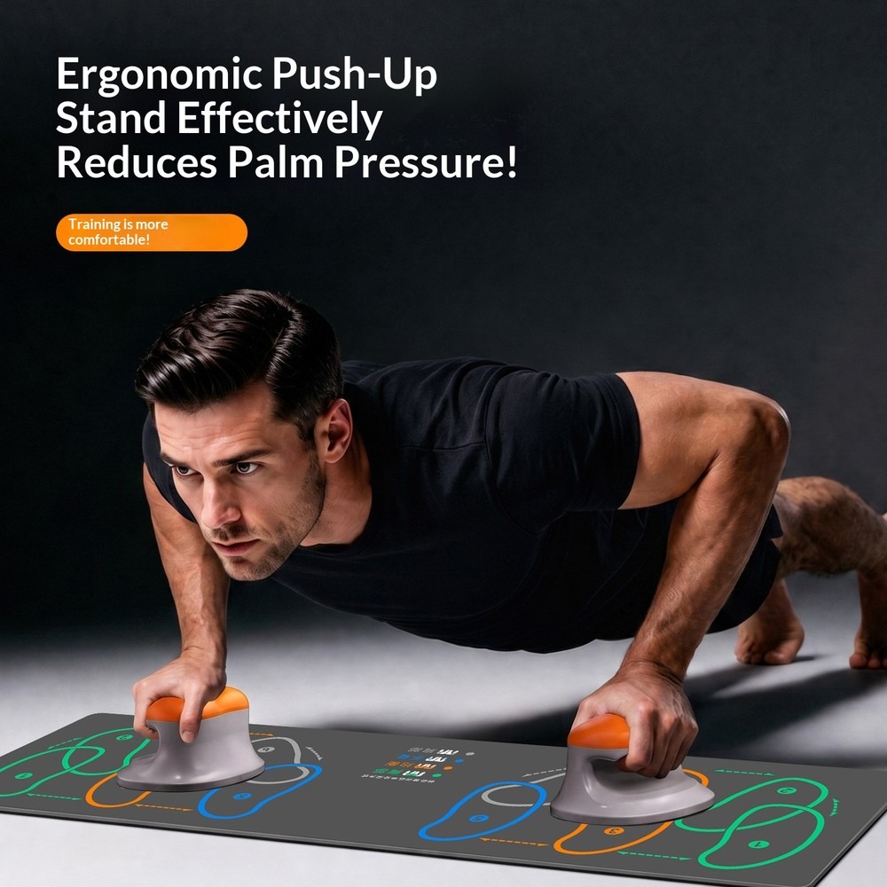 新発売の大型滑り止め付きプッシュアップスタンド。多機能で、自 - Push Up Board のレビューと価格