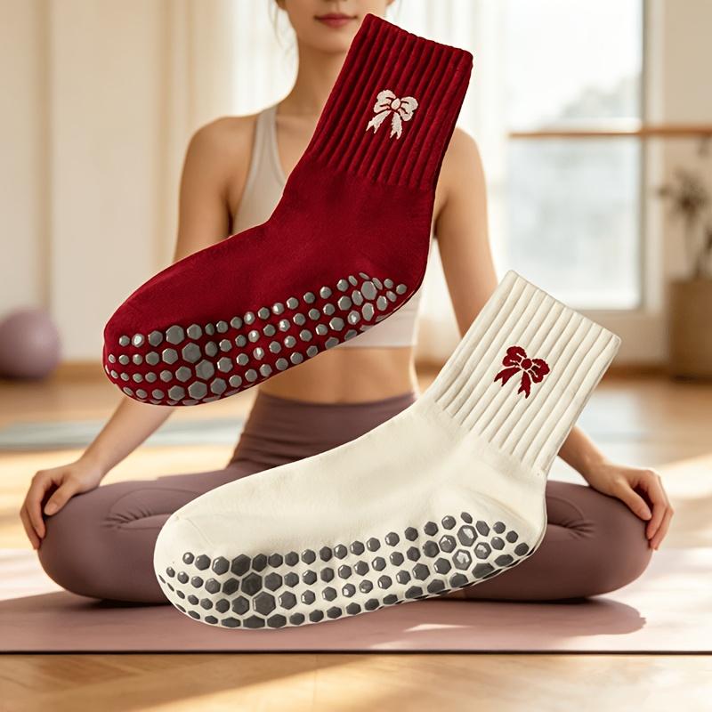 1足入り ピラティス用エクササイズソックス、大人用、ダンス用 - Yoga Of Fitness のレビューと価格